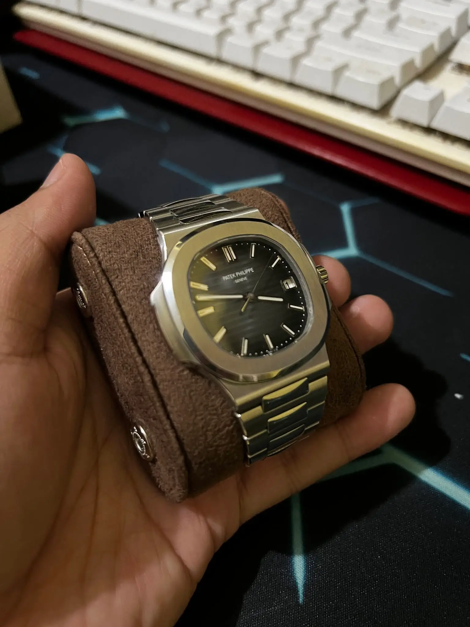 Erhaltene Datejust — Zifferblatt-Detail